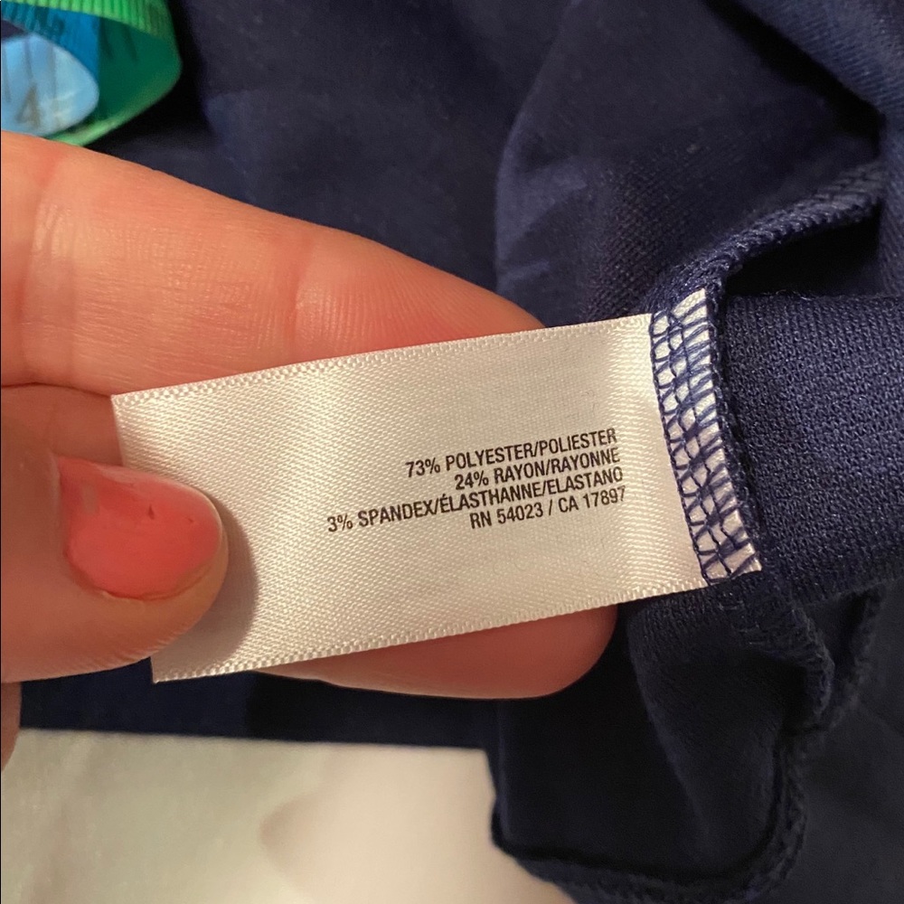 NWOT Old Navy Blue Short Sleeve Dress - Picture 6 of 9